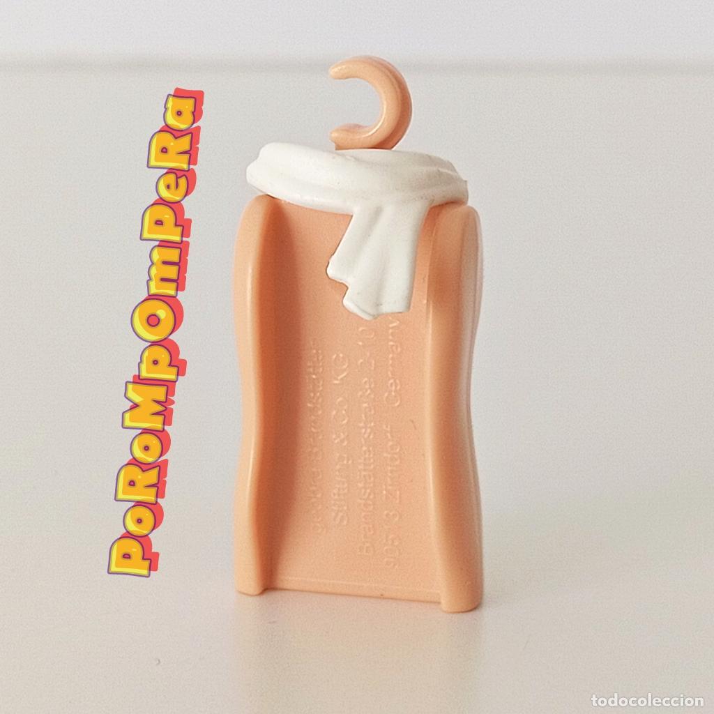 Playmobil: PLAYMOBIL pa&ntilde;uelo blanco bufanda chal CUSTOM/COMPLETAR F8