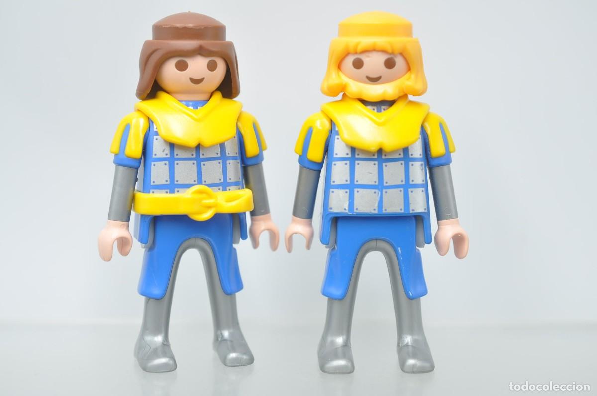 Playmobil: wsk116 Playmobil, figura hombre, 2 guerreros