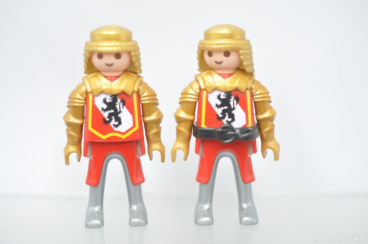 Playmobil: wsk116 Playmobil, figura hombre, 2 guerreros