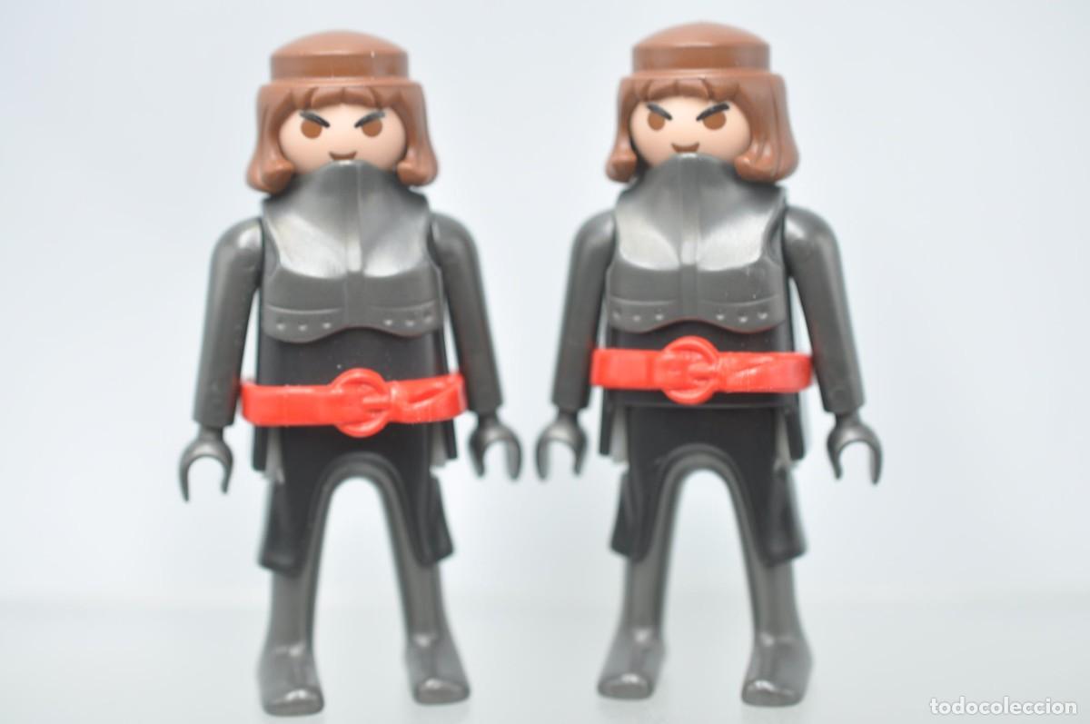 Playmobil: wsk116 Playmobil, figura hombre, 2 guerreros