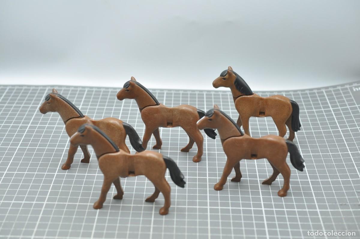 Playmobil: wsk116 Playmobil, 5 caballos