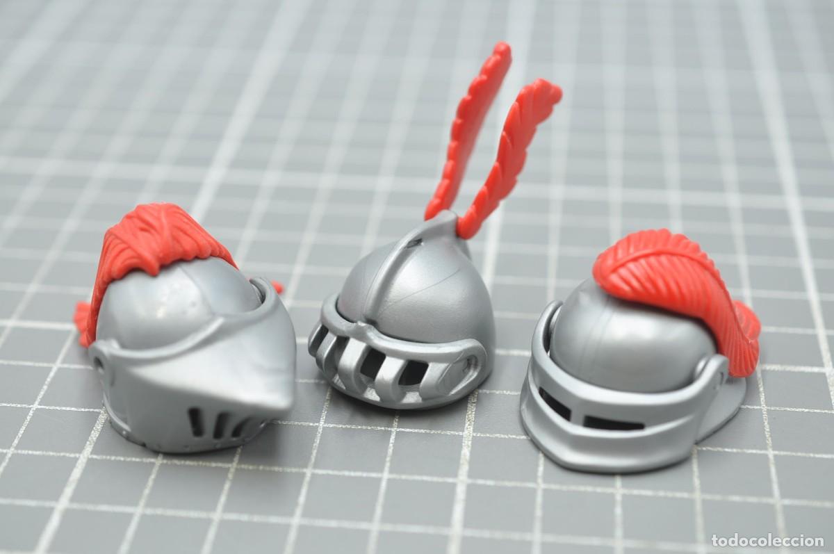 Playmobil: wsk116 Playmobil, 3 cascos