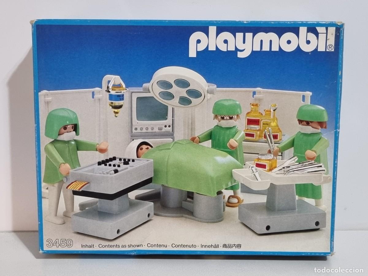 Playmobil: Playmobil 3459 Set Antiguo Sala Hospital Quirofano Medico Cirujano Enfermero