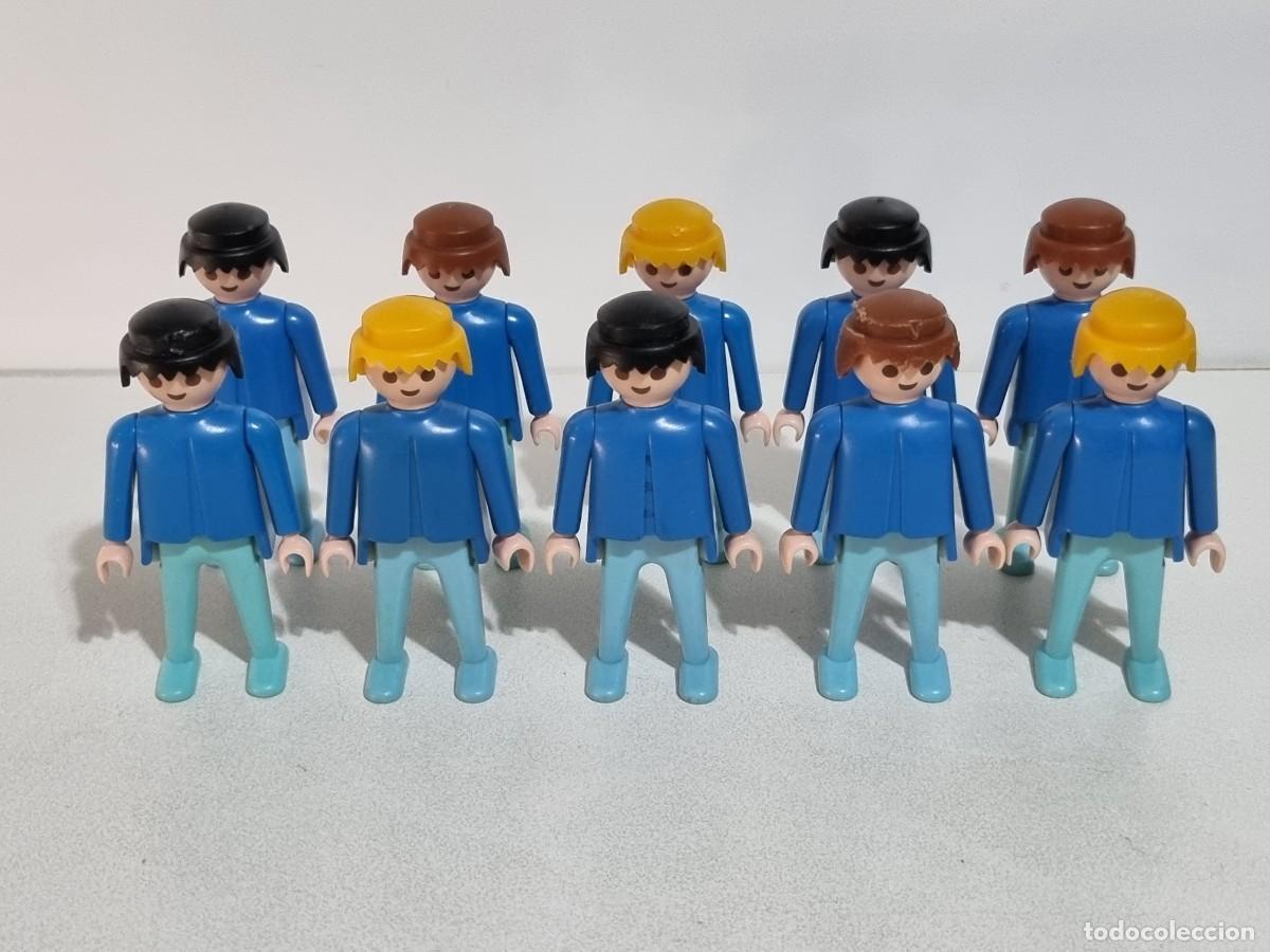 Playmobil: Playmobil Lote 10x Soldado Oficial Nordista Oeste Western Fuerte Ejercito