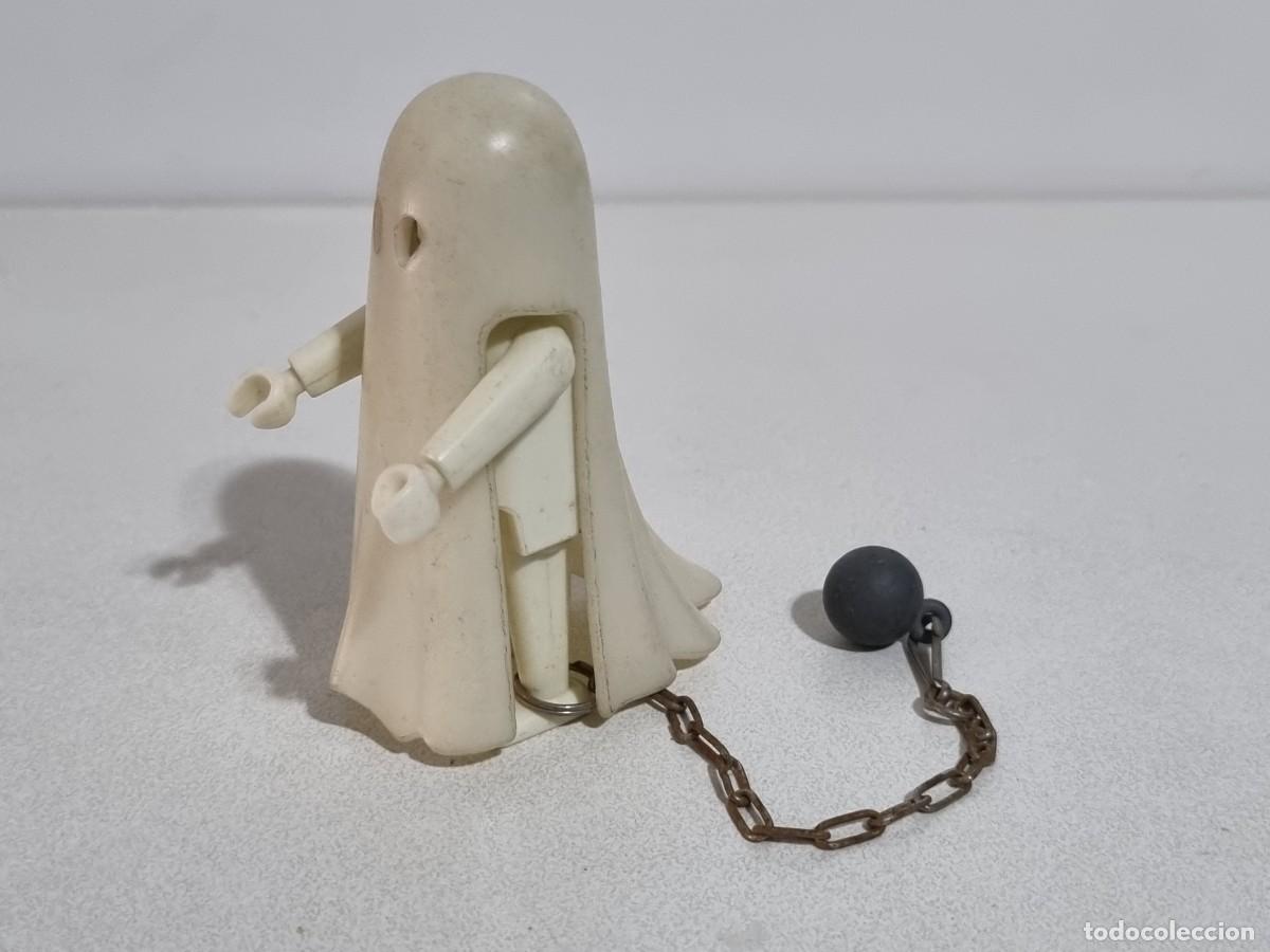 Playmobil: Playmobil 3317 Antiguo Fantasma Castillo Halloween Medieval Sabana Cadenas Bola