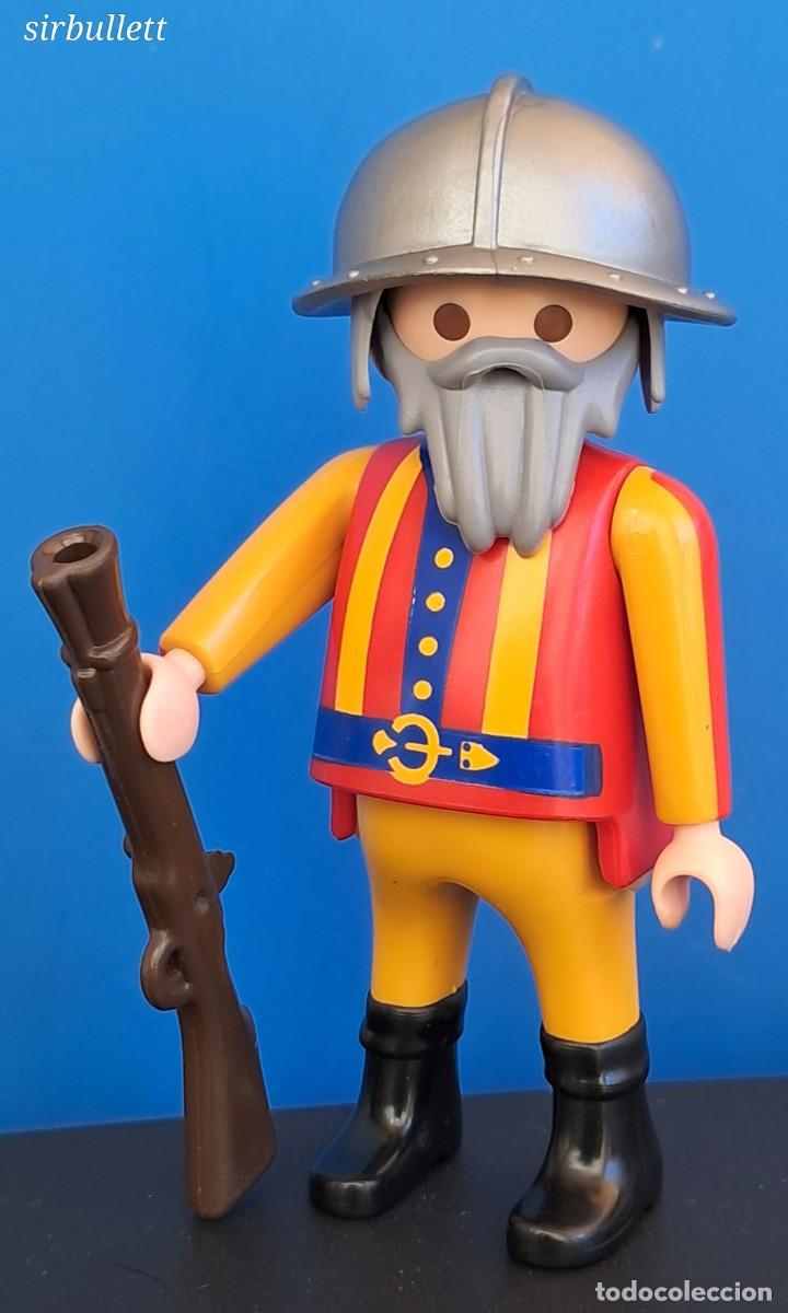 Playmobil: Figura Hombre Soldado Espa&ntilde;ol. Playmobil.