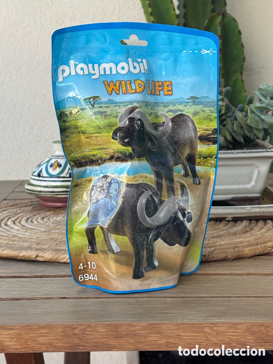 Playmobil: Playmobil 6944 B&uacute;falos Africanos Wild Life