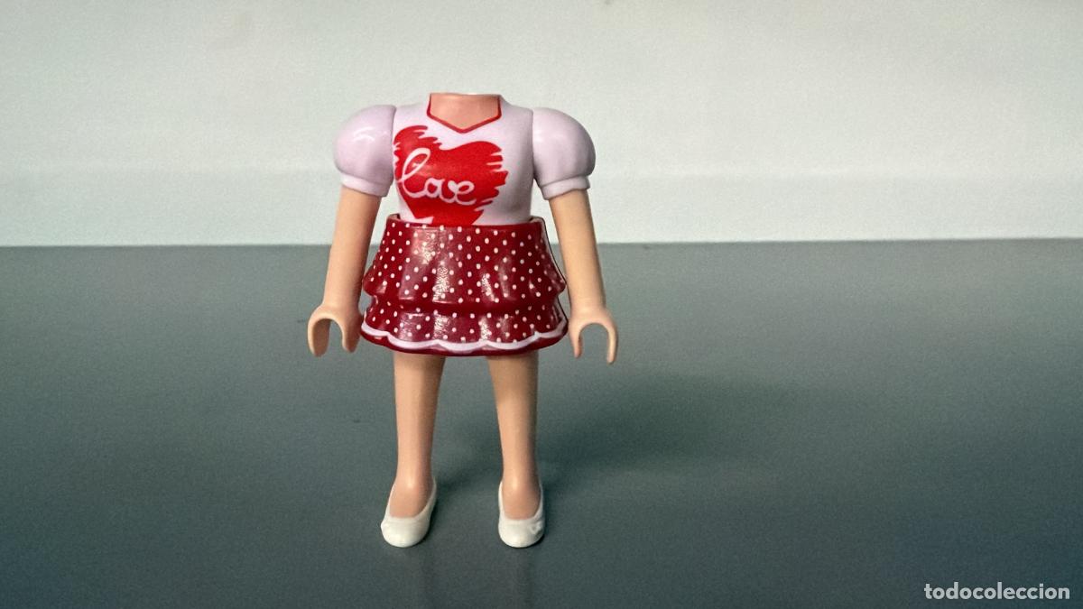 Playmobil: playmobil figura mujer sin cabeza con mini falda liquidacion- c41