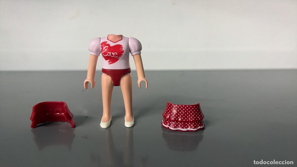 Playmobil: playmobil figura mujer sin cabeza con mini falda liquidacion- c41