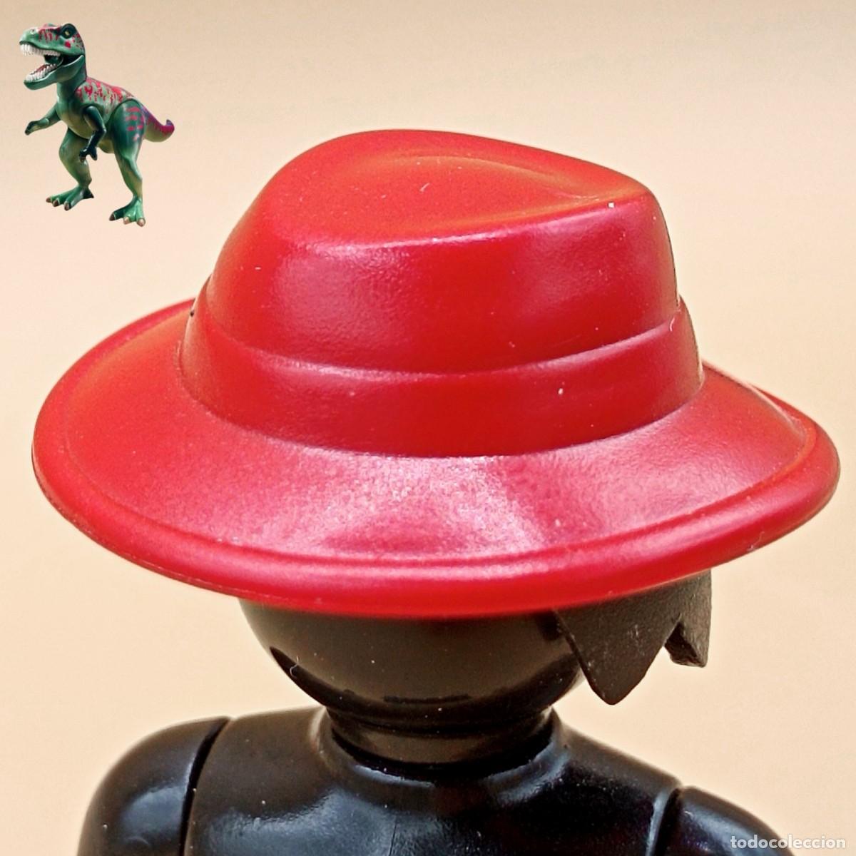 Playmobil: Playmobil sombrero de granjero rojo jardinero granja rancho 4055 4179 4613 5006 6104 7540 9532