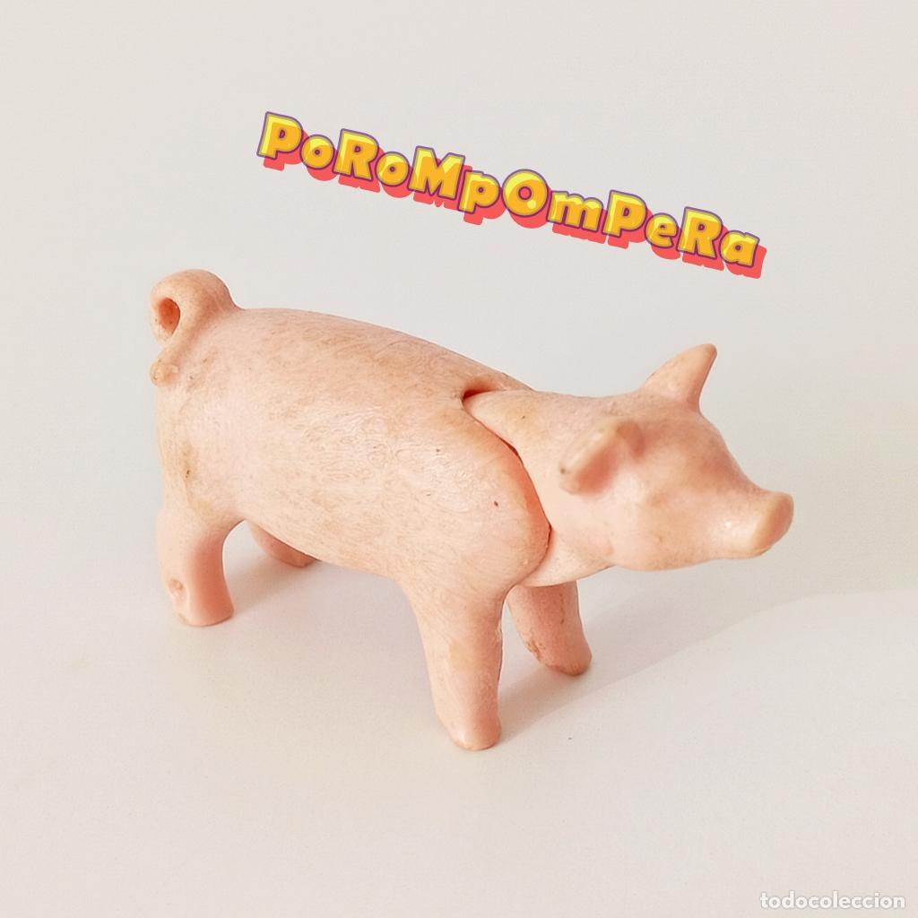 Playmobil: PLAYMOBIL cr&iacute;a cerdo lech&oacute;n cochinillo animal peque&ntilde;o cerdito diorama granja medieval bel&eacute;n zoo F5