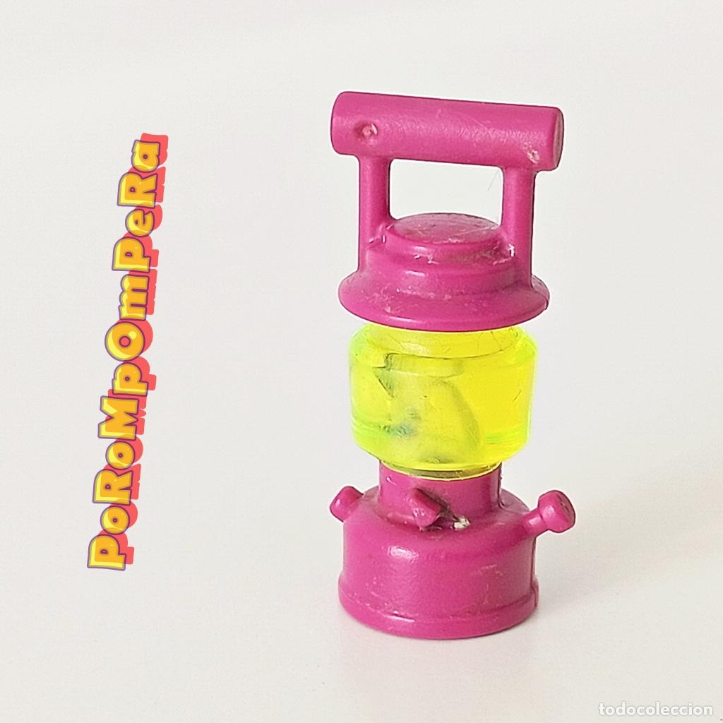 Playmobil: PLAYMOBIL l&aacute;mpara mano morada similar 3023 3770 378X 3802 3805 3802 403X 4460 5729 candil farol F5