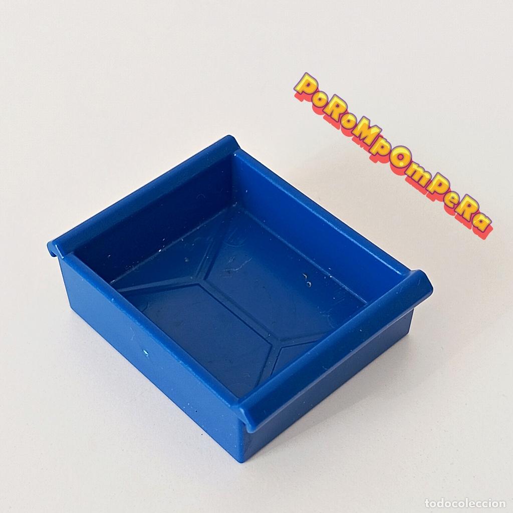 Playmobil: PLAYMOBIL caj&oacute;n azul para tortuga similar 5534 71166 ? caja cesto recipiente F5