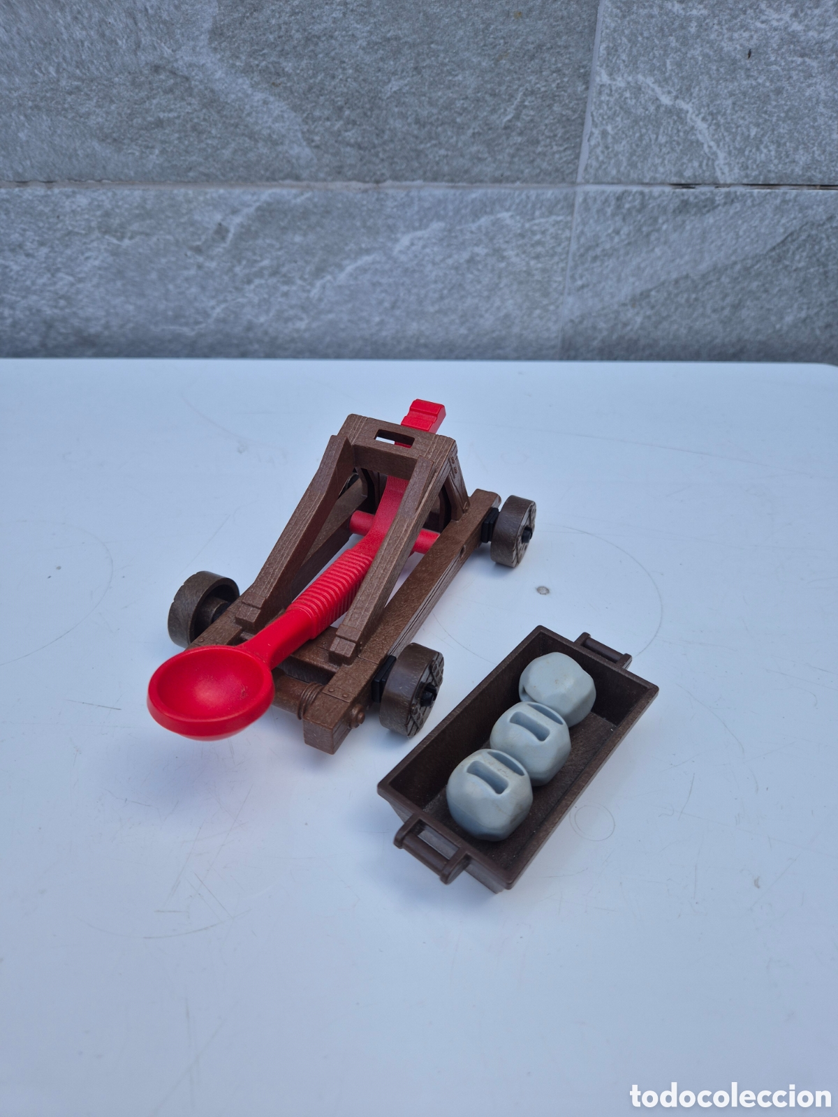 Playmobil: Catapulta medieval playmobil