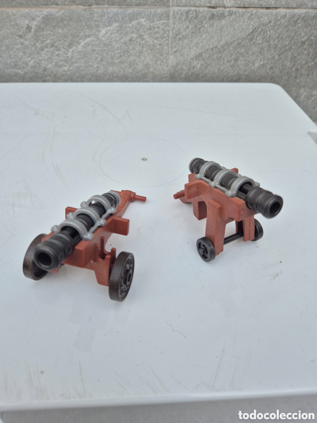 Playmobil: Playmobil lote de 2 ca&ntilde;ones medieval