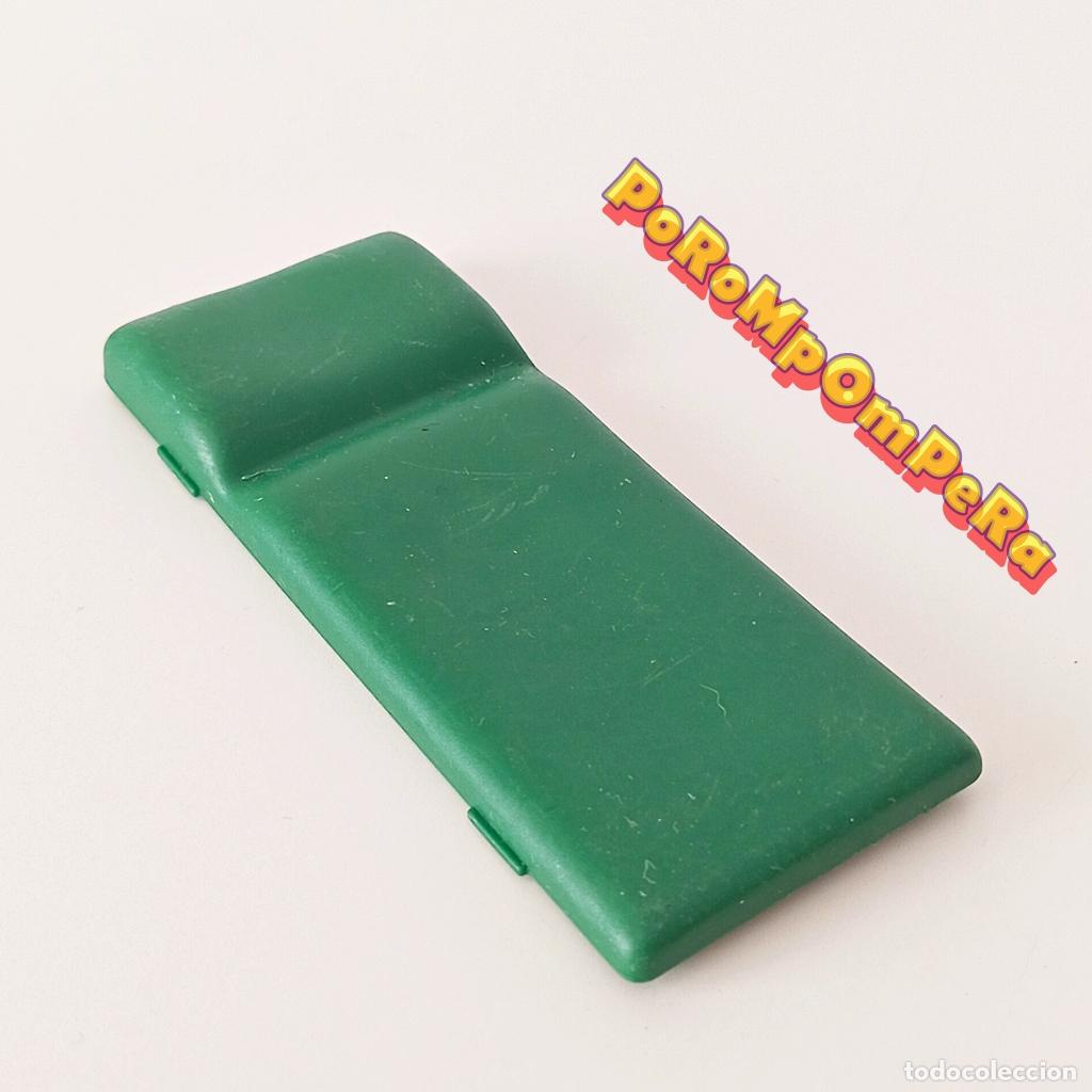 Playmobil: PLAYMOBIL colch&oacute;n verde oscuro colchoneta s&aacute;bana cama - Set/s por determinar F5