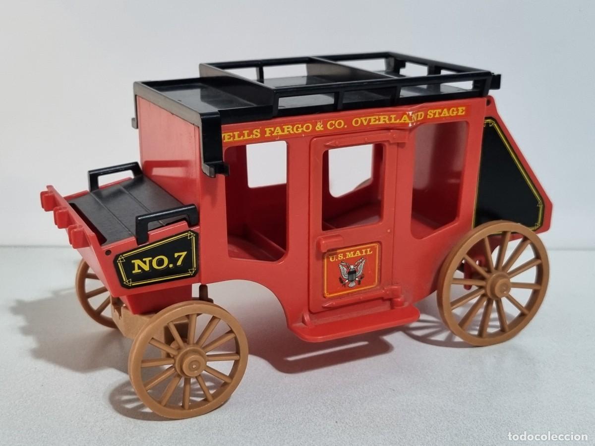 Playmobil: Playmobil 3245 Antigua Carreta Diligencia Wells Fargo U.S. Mail Oeste Western