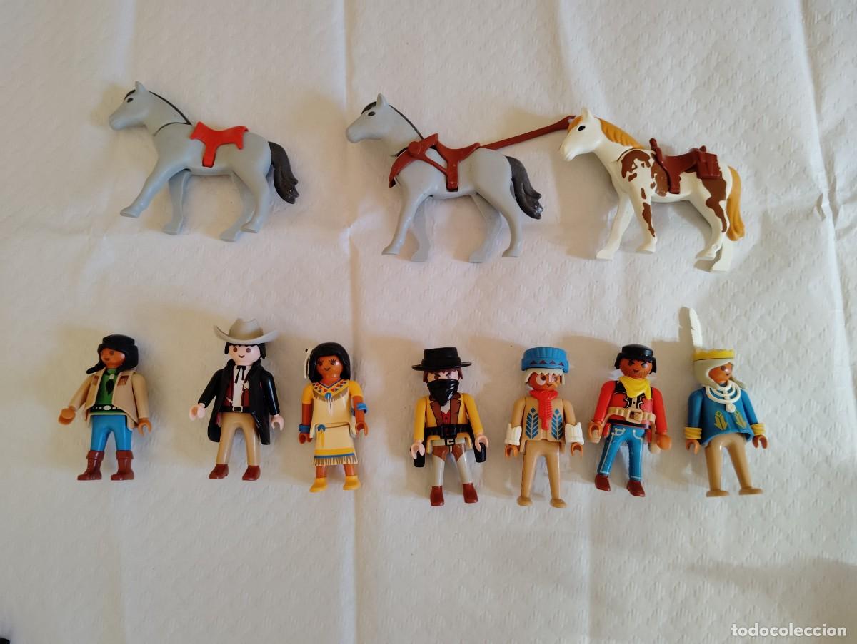 Playmobil: PLAYMOBIL. LOTE FIGURAS OESTE. EL DE LA FOTO