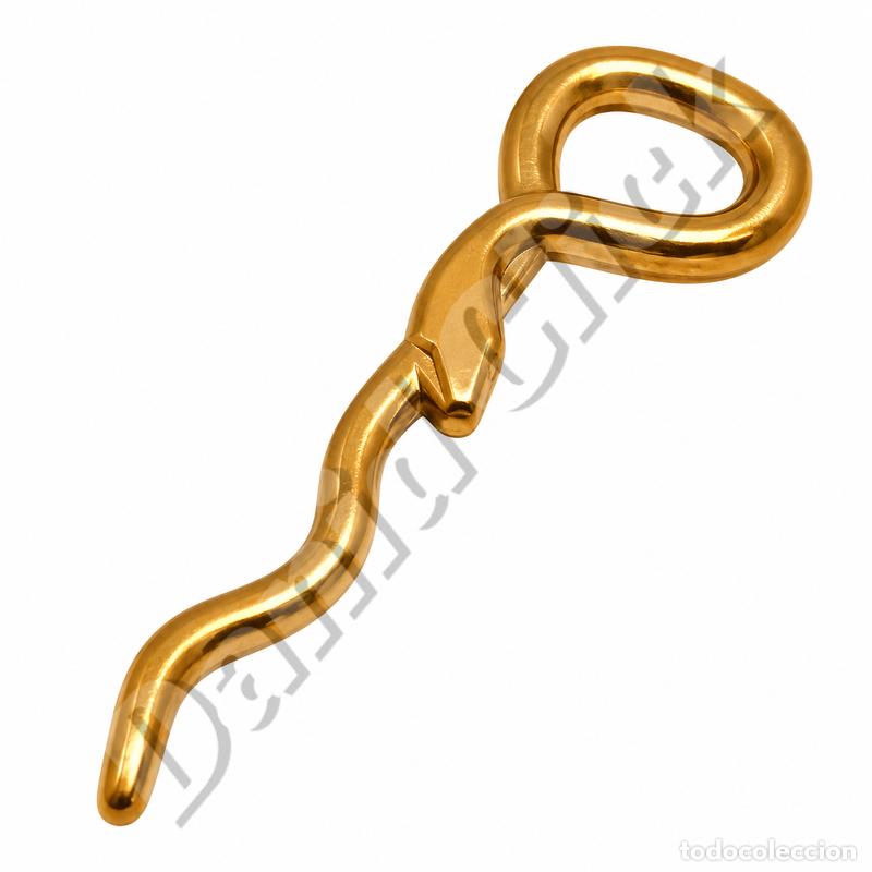 Playmobil: Playmobil Bast&oacute;n Dorado con Serpiente Egipcio Fara&oacute;n Mago Cetro Fantas&iacute;a