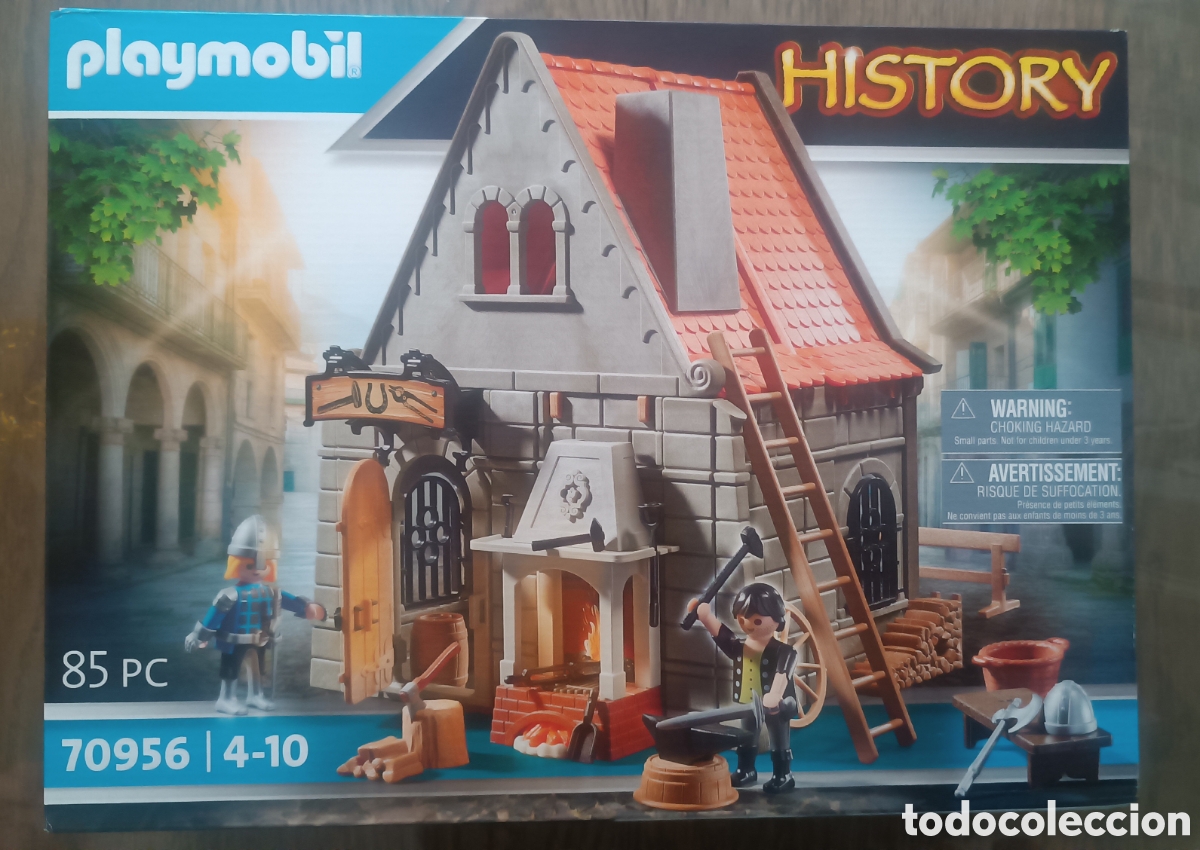Playmobil: Playmobil Forja Medieval Ref 70956