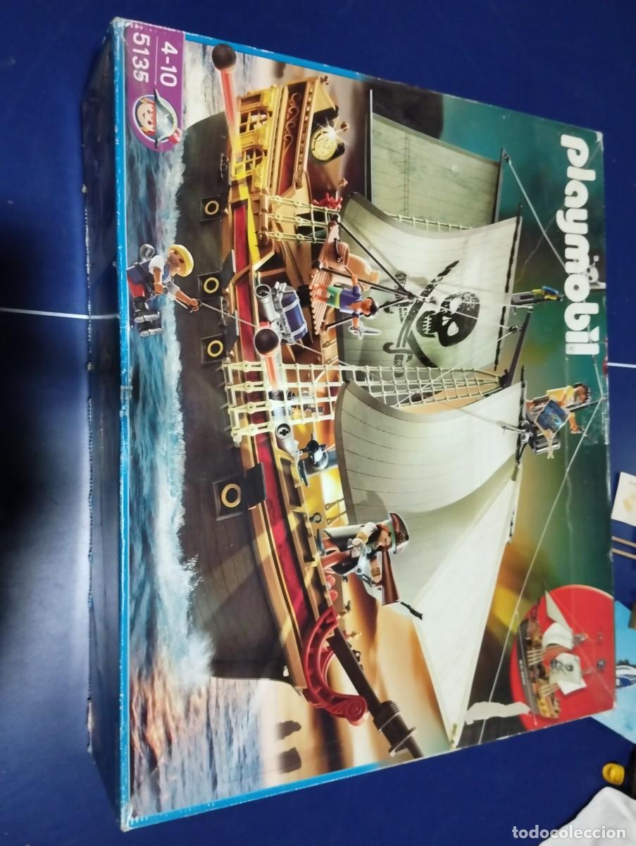 Playmobil: PLAYMOBIL 3136 BARCO PIRATA , COMPLETO