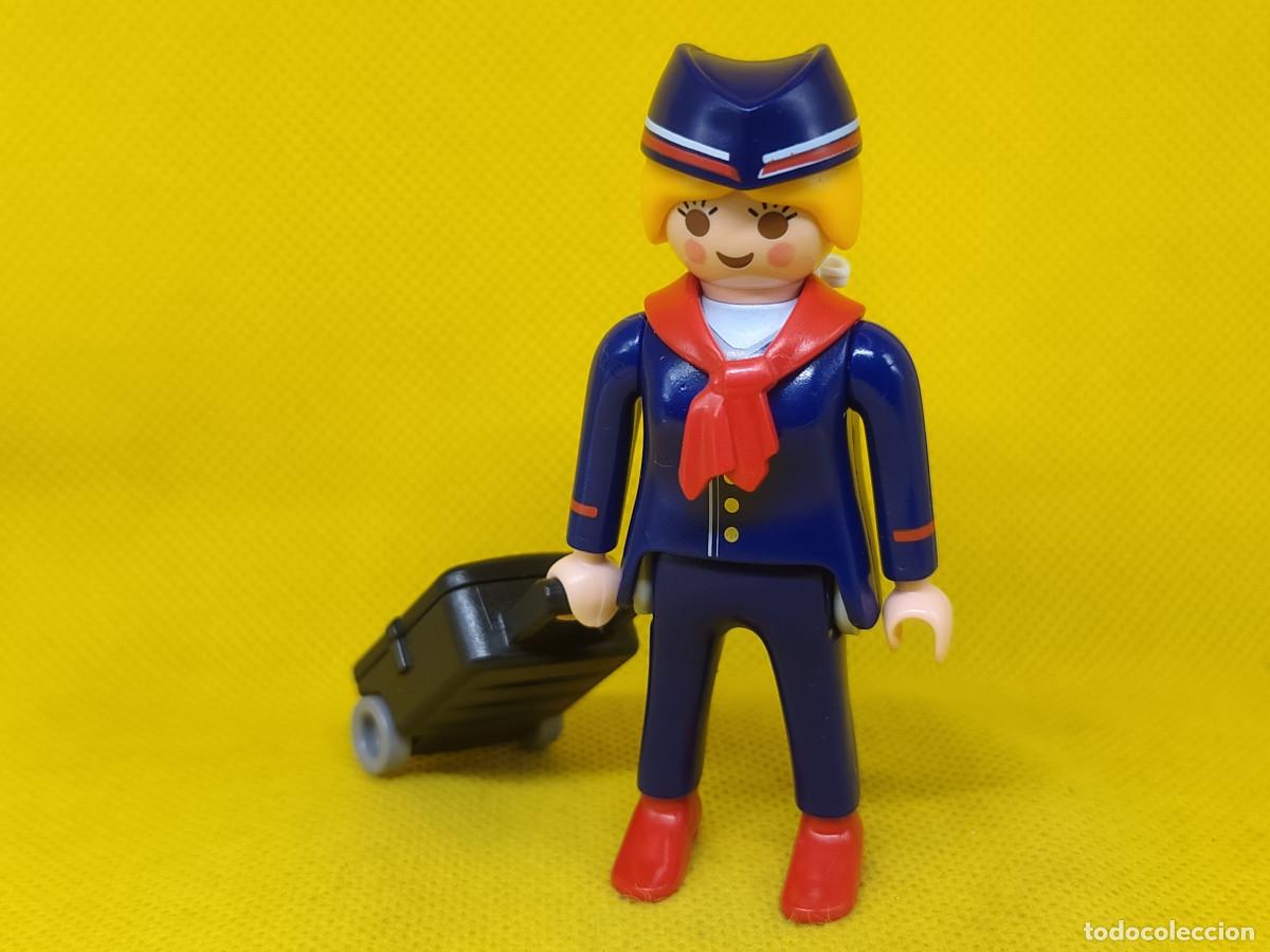 Playmobil: Playmobil Azafata con pa&ntilde;uelo rojo