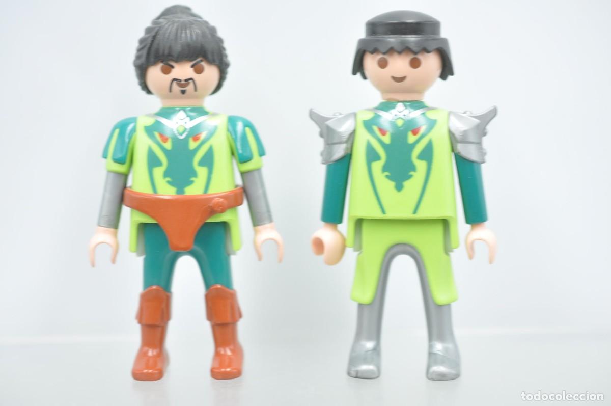 Playmobil: wsk118 Playmobil, figura hombre, 2 guerrero
