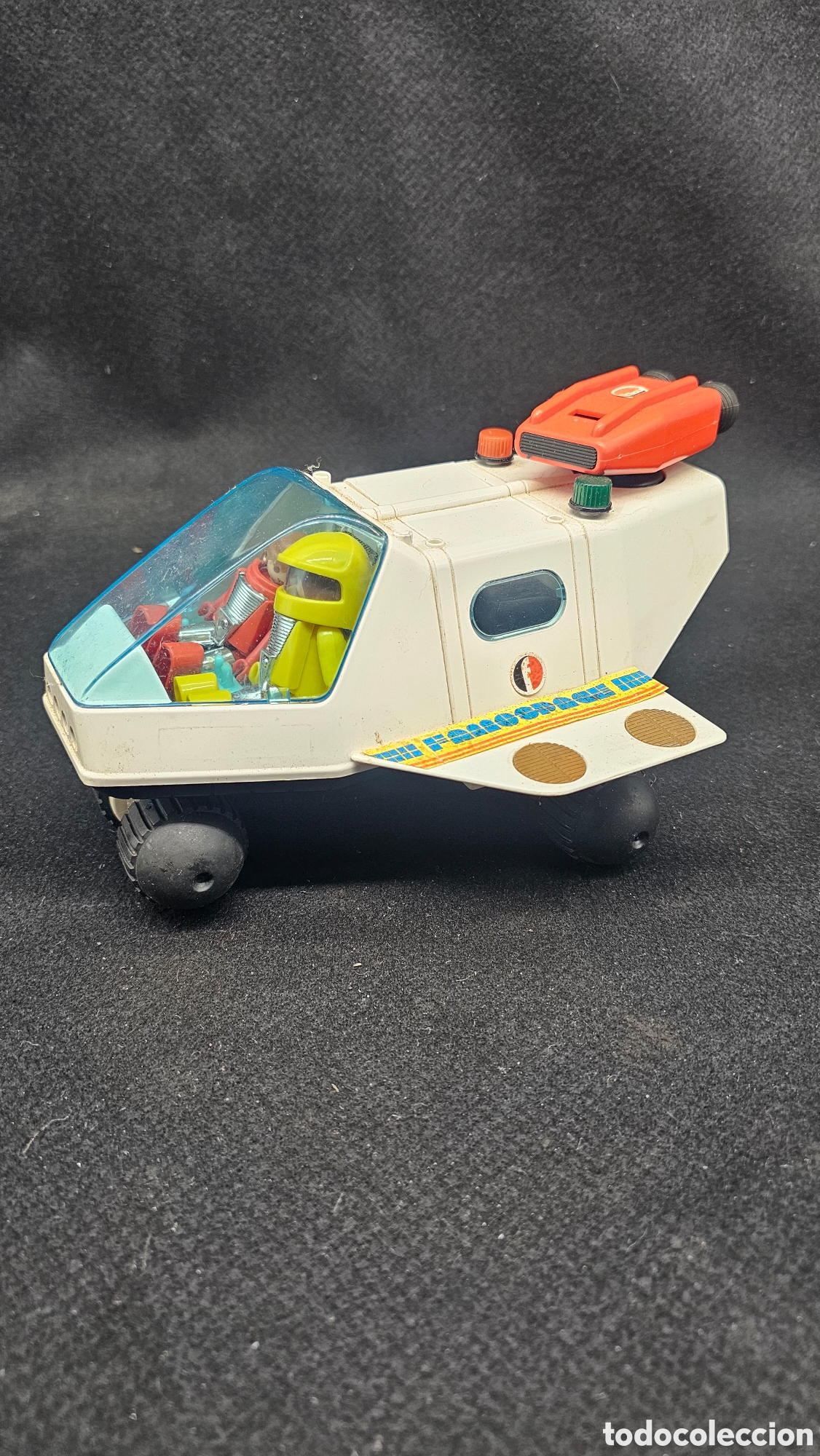 Playmobil: veh&iacute;culo espacial de juguete Playmobil / Famobil d&eacute;cada de los 80