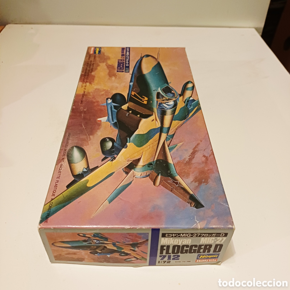 Playmobil: Maqueta avion escala 1:72 Mig 27 Mikoyan Flogger D 712 Hasegawa