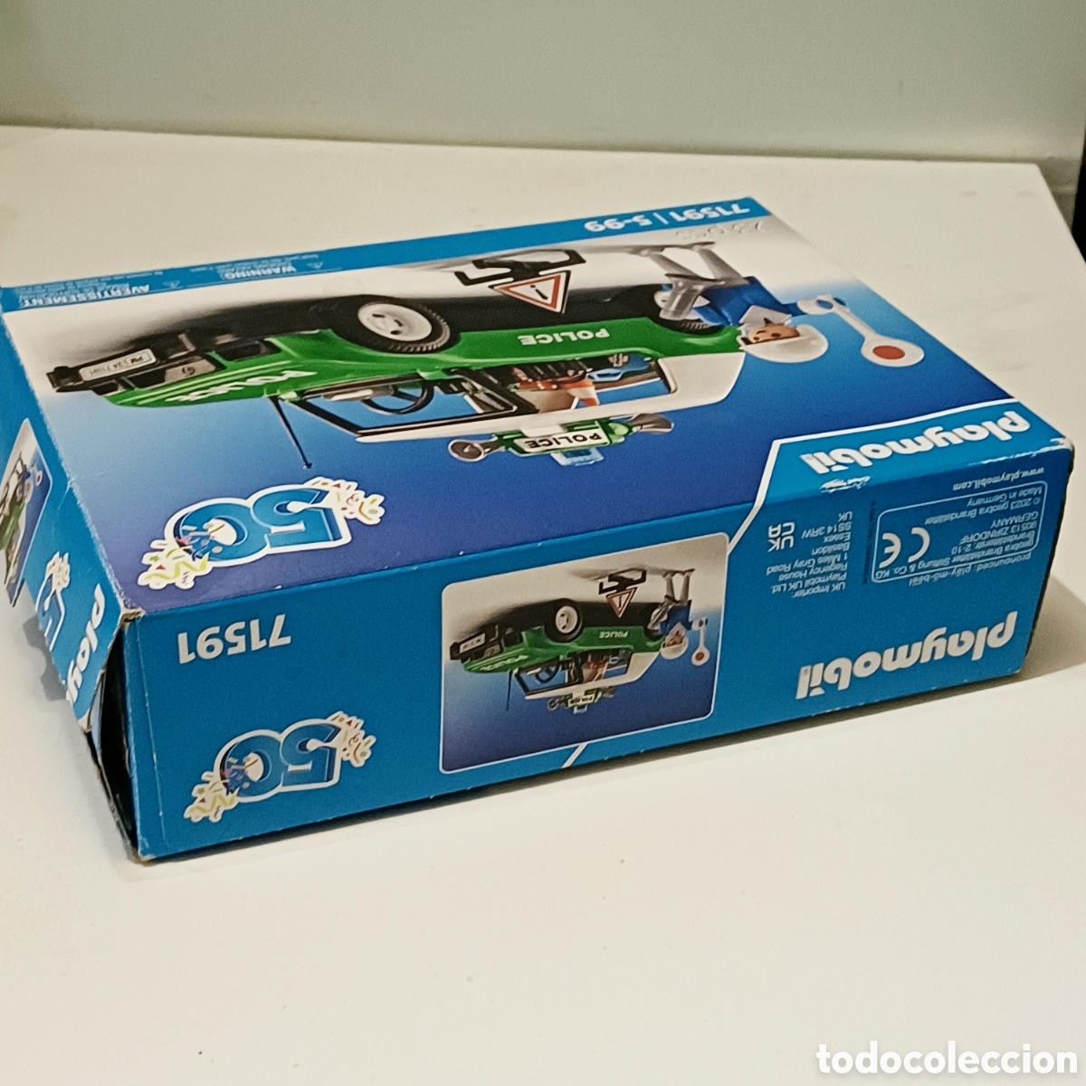 Playmobil: Set playmobil completo control policia polizei ref. 51791 completo con instrucciones 50th aniversari