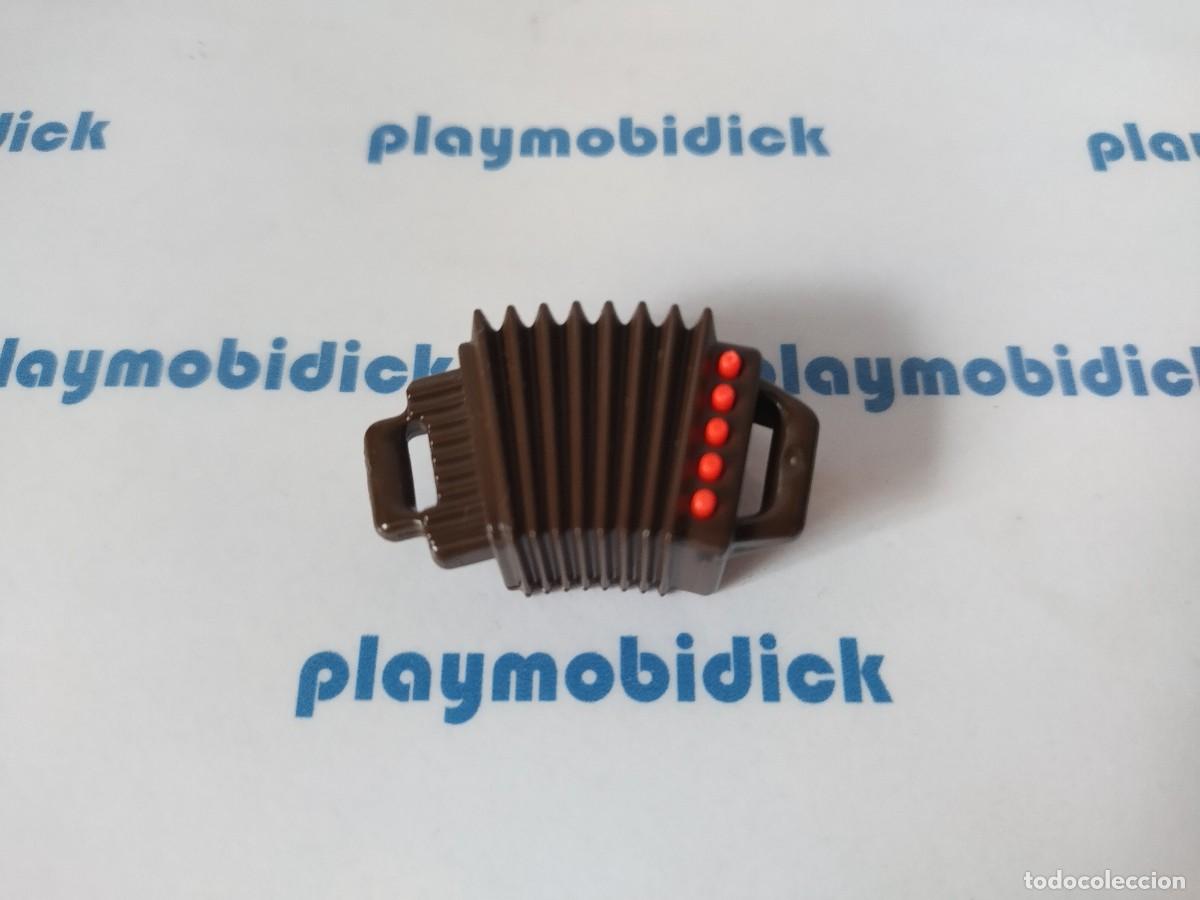Playmobil: Playmobil acordeon marron musica instrumento musical orquesta