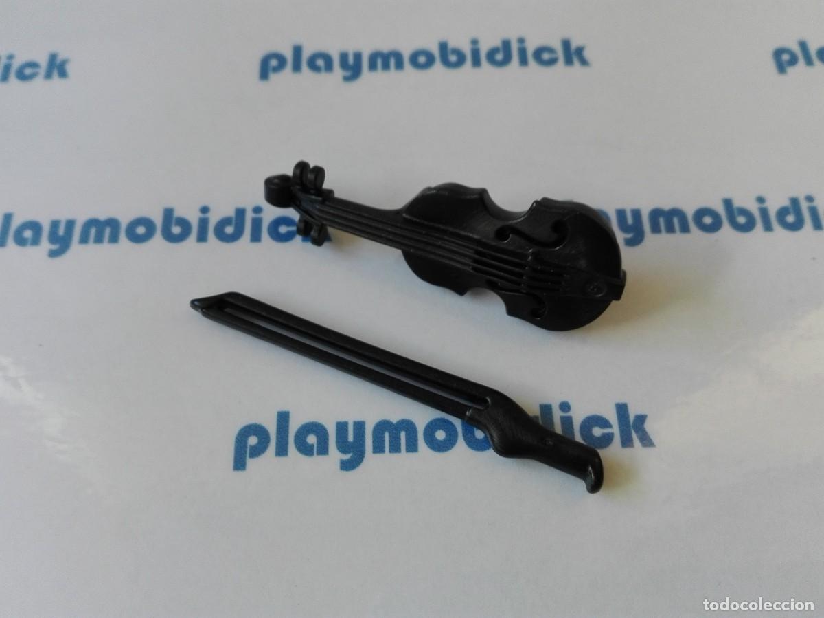 Playmobil: Playmobil violin negro musica instrumento musical orquesta