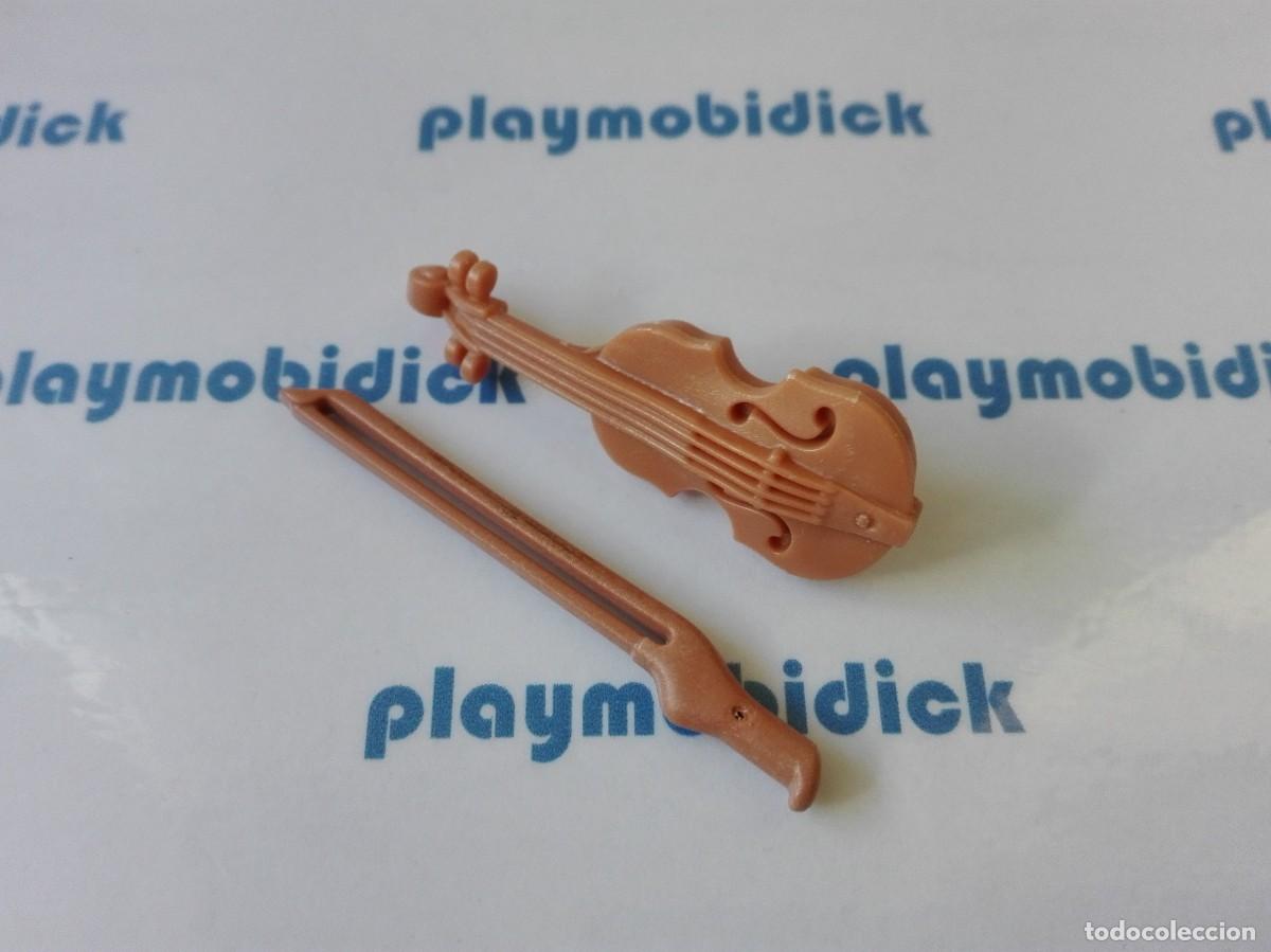 Playmobil: Playmobil violin marron claro musica instrumento musical orquesta
