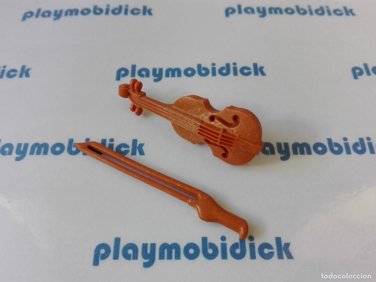 Playmobil: Playmobil violin marron musica instrumento musical orquesta