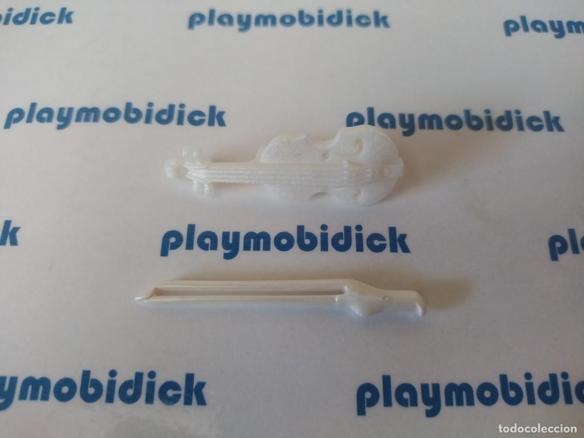 Playmobil: Playmobil violin blanco musica instrumento musical orquesta
