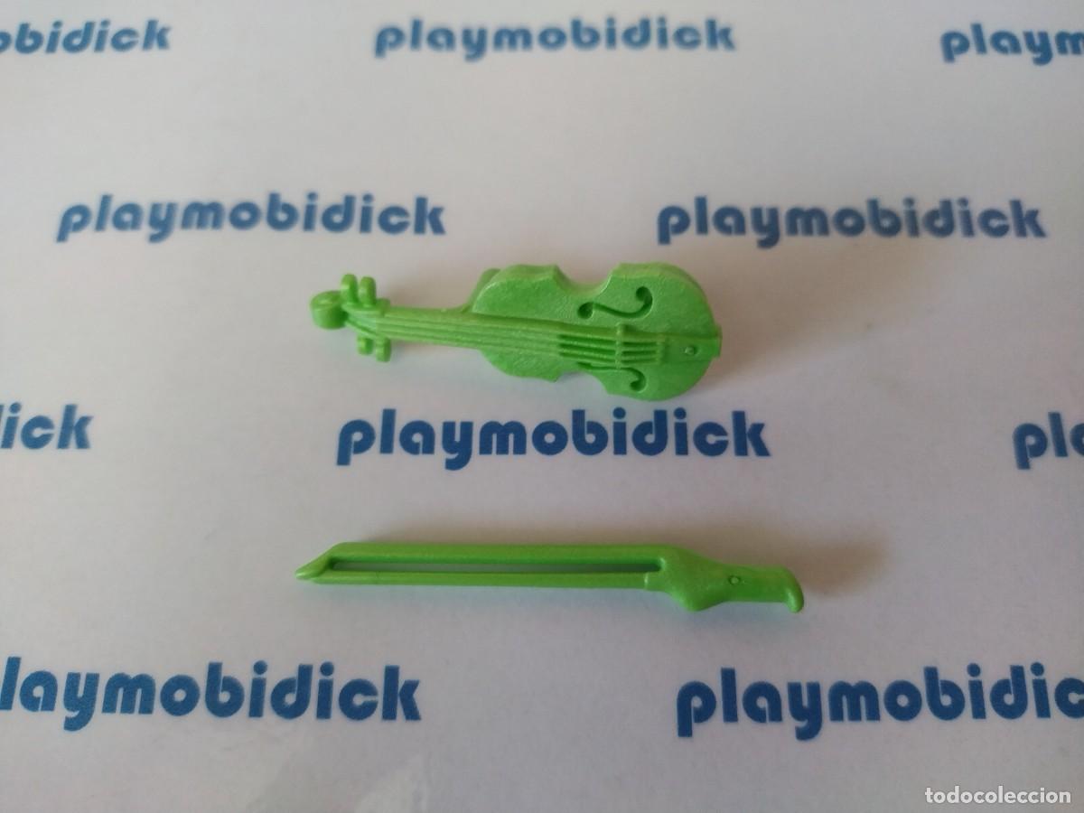 Playmobil: Playmobil violin verde musica instrumento musical orquesta