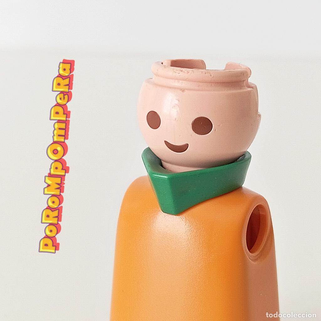 Playmobil: PLAYMOBIL cuello cerrado verde oscuro CUSTOM/COMPLETAR caballero medieval piloto F4
