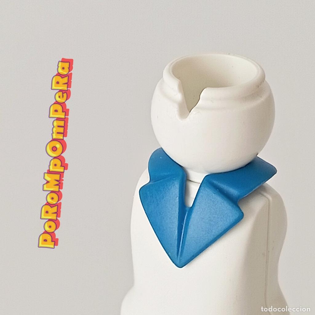 Playmobil: PLAYMOBIL cuello solapas azul CUSTOM/COMPLETAR caballero victoriano F4