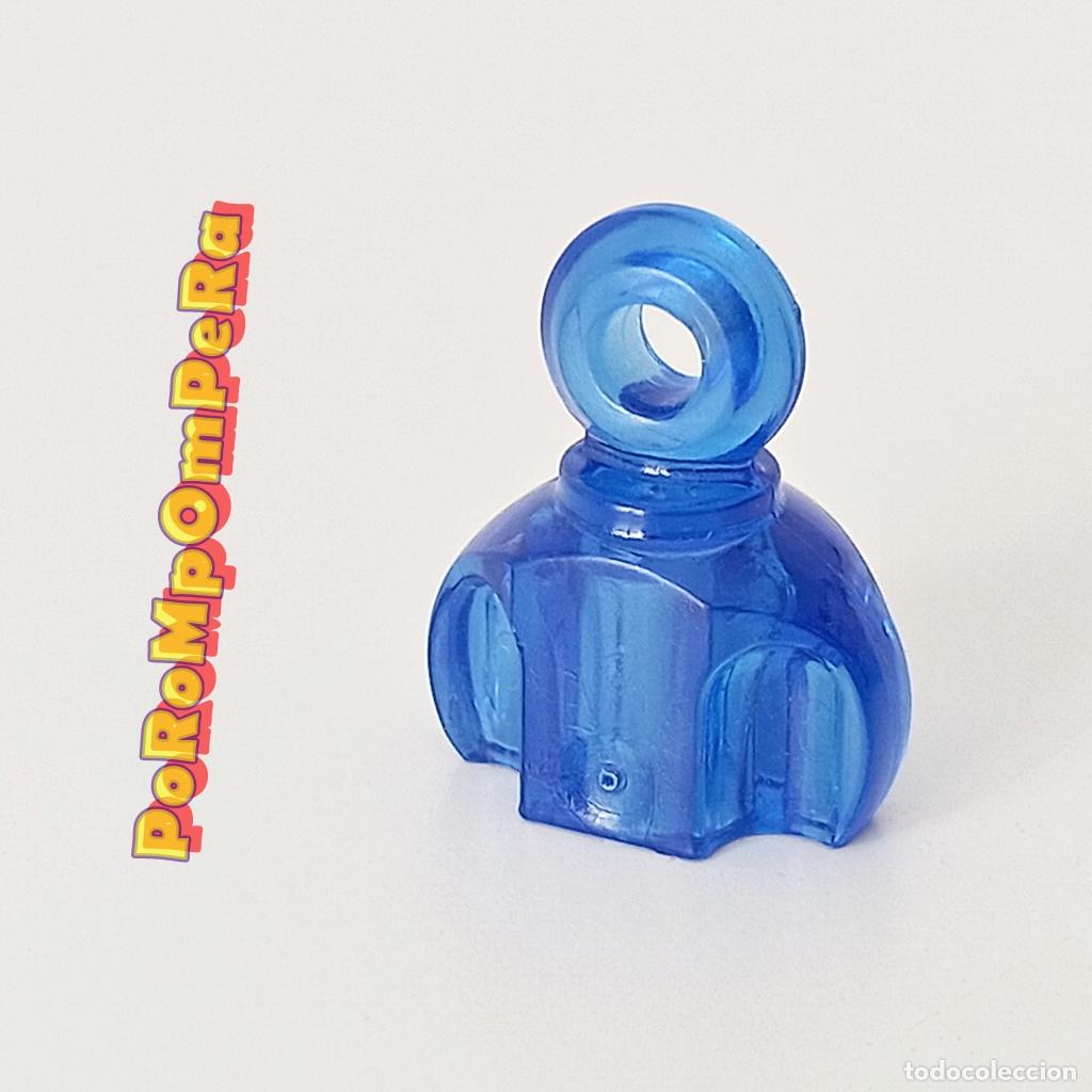 Playmobil: PLAYMOBIL tarro perfume azul trasl&uacute;cido frasco F4