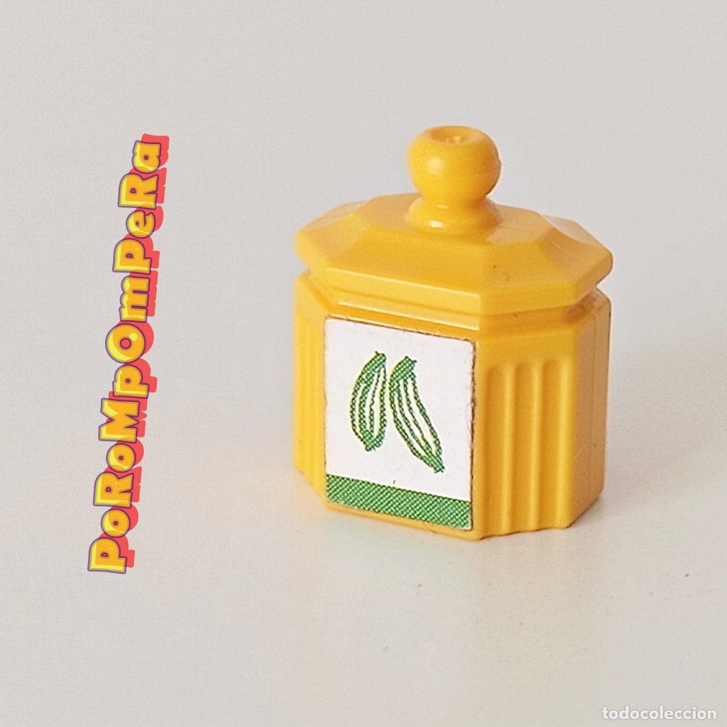 Playmobil: PLAYMOBIL frasco amarillo similar puesto Hot Dogs 3848 7781 guarder&iacute;a victoriana 5313 azucarero F4