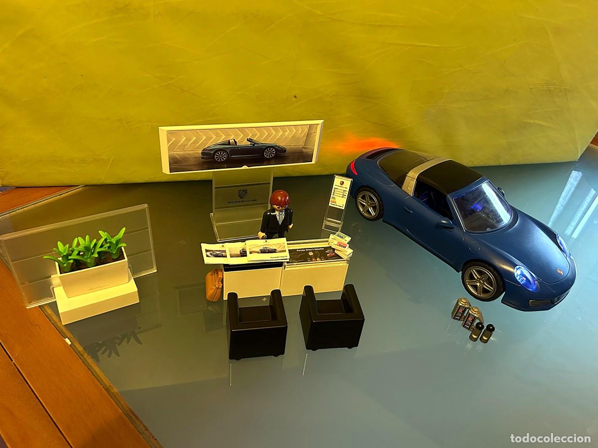 Playmobil: PLAYMOBIL 5991 PORSCHE 911 TARGA 4S CON LUCES Y CONCESIONARIO PORSCHE - CITY LIFE