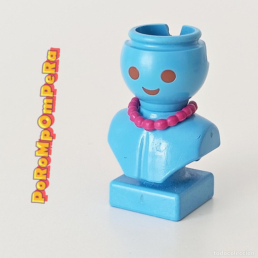Playmobil: PLAYMOBIL collar fino perlas morado? colgante CUSTOM mujer chica complemento moda accesorio F4