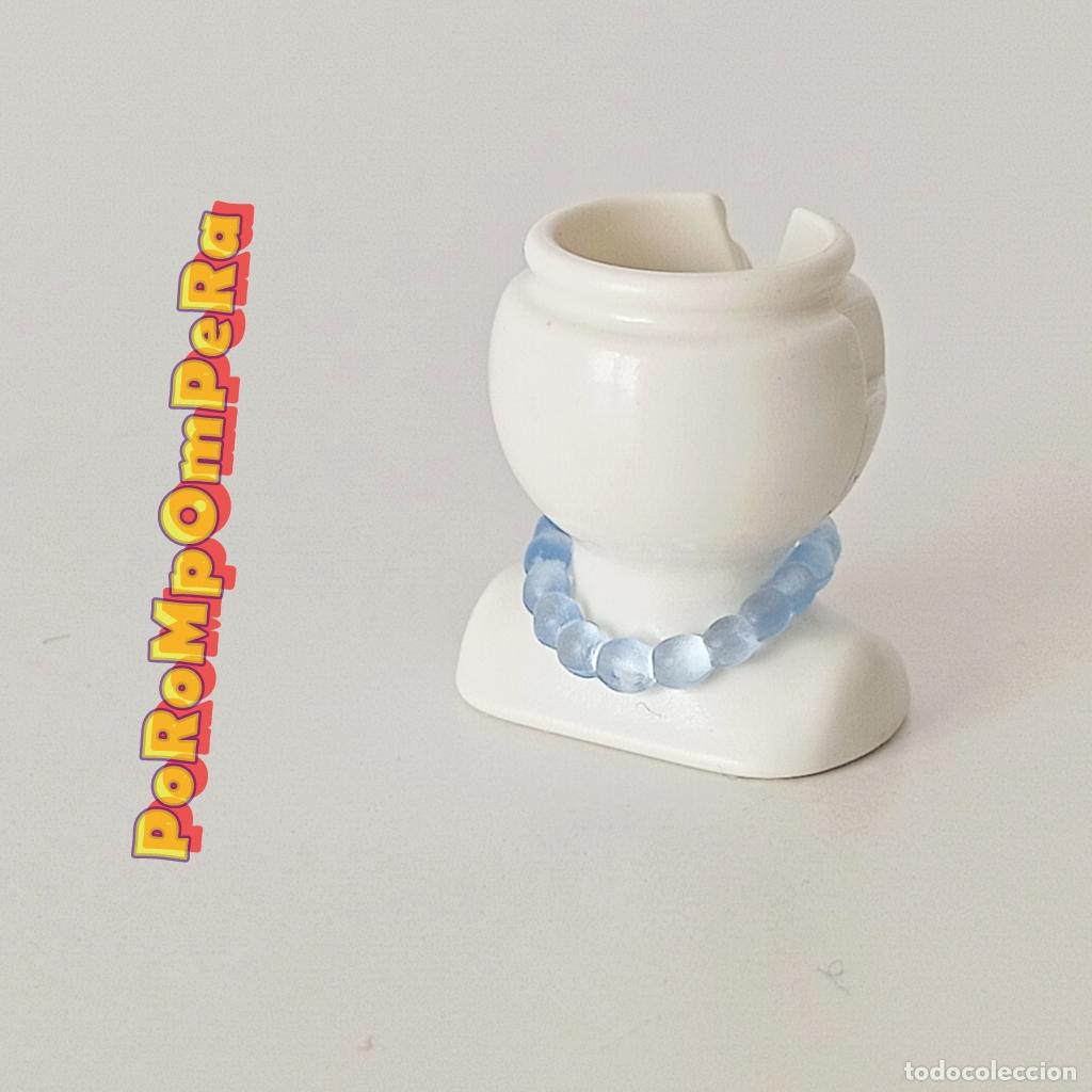 Playmobil: PLAYMOBIL collar fino perlas trasl&uacute;cido colgante CUSTOM mujer chica complemento moda accesorio F4