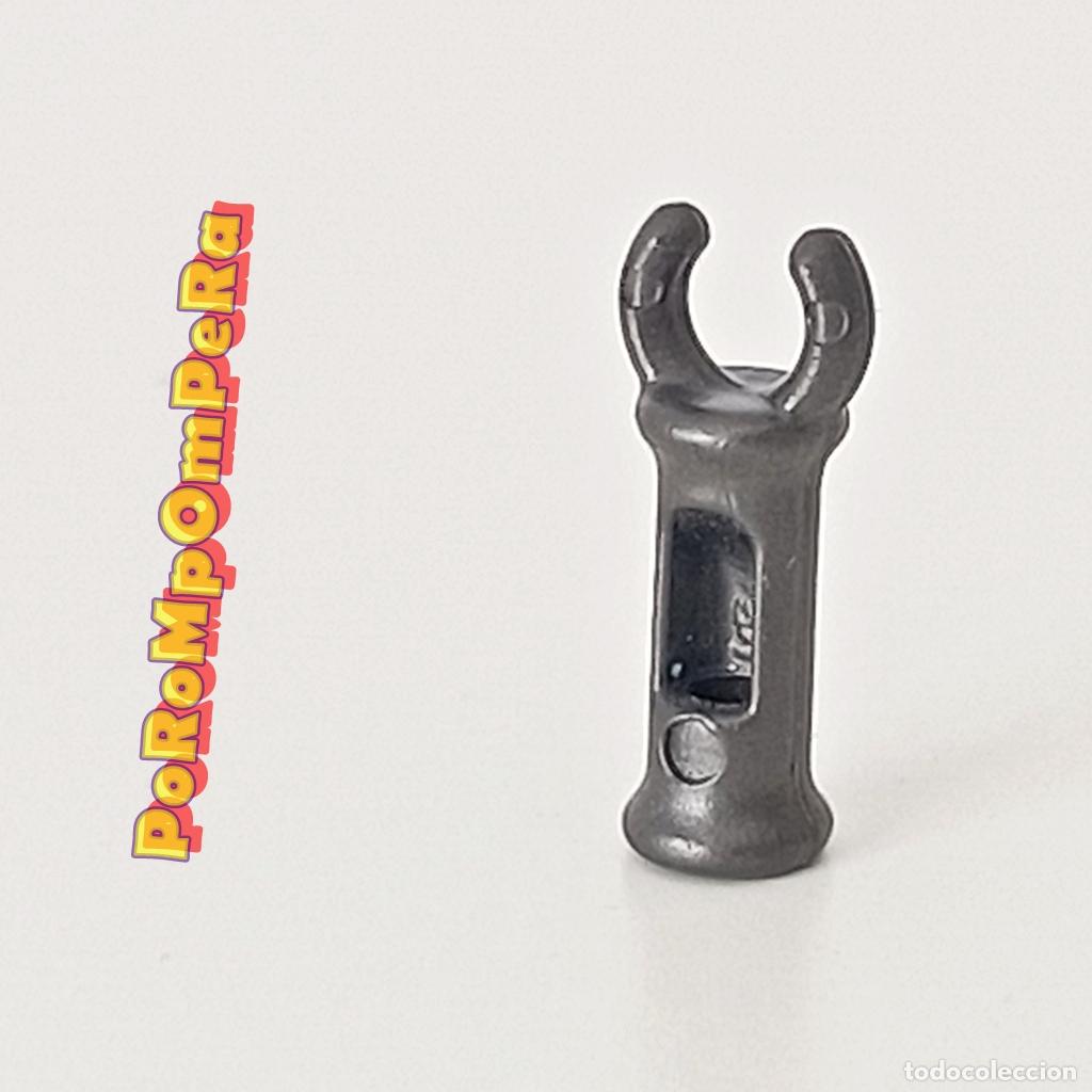 Playmobil: PLAYMOBIL mini enganche oscuro metalizado sujeci&oacute;n asa agarradero - DIFERENTES SETS F4