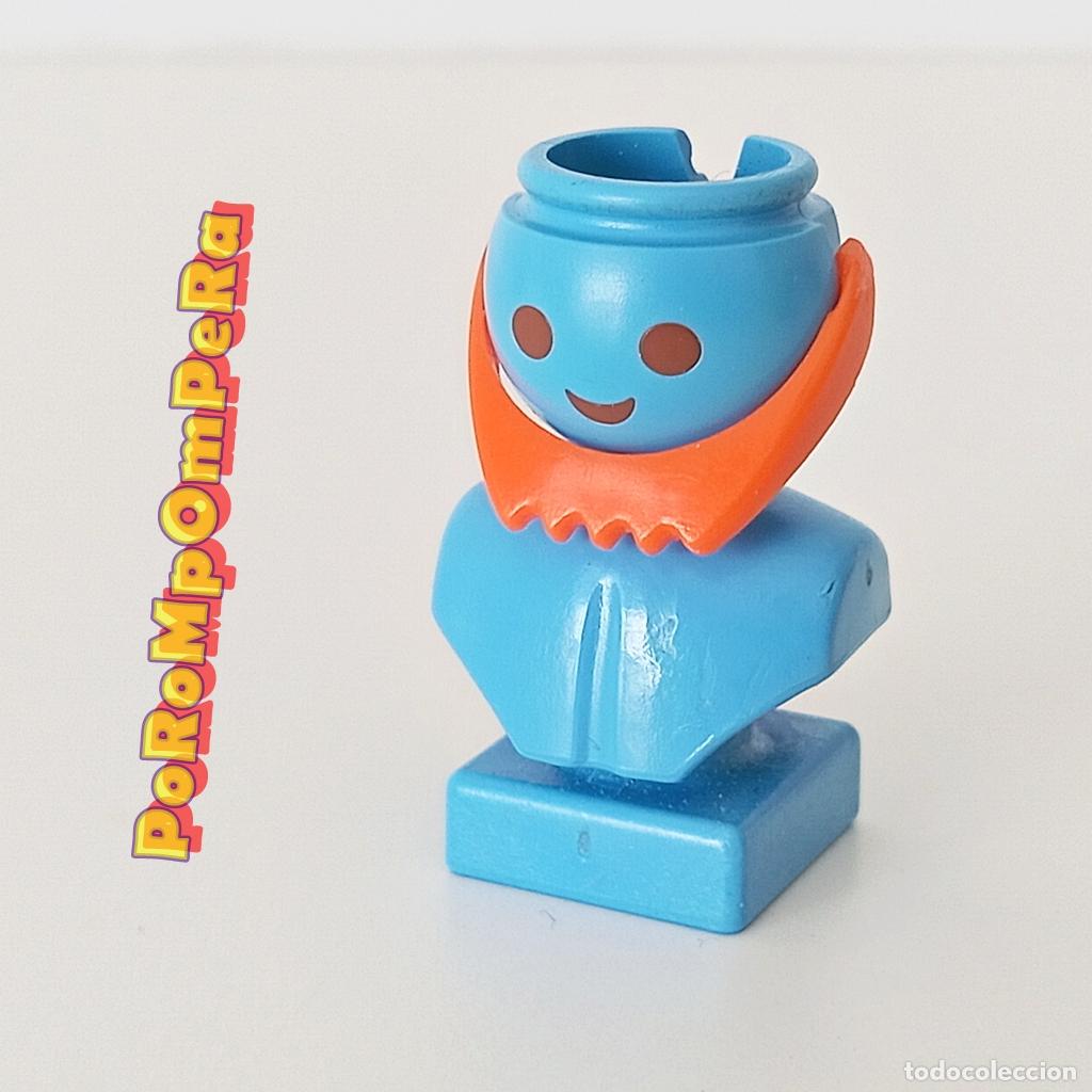 Playmobil: PLAYMOBIL barba puntiaguda &eacute;poca naranja CUSTOM/COMPLETAR caballero medieval pirata oeste vikingo F4