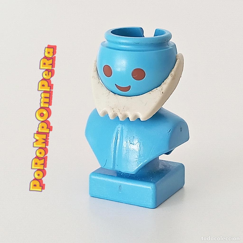 Playmobil: PLAYMOBIL barba puntiaguda &eacute;poca gris CUSTOM/COMPLETAR caballero medieval pirata oeste vikingo F4