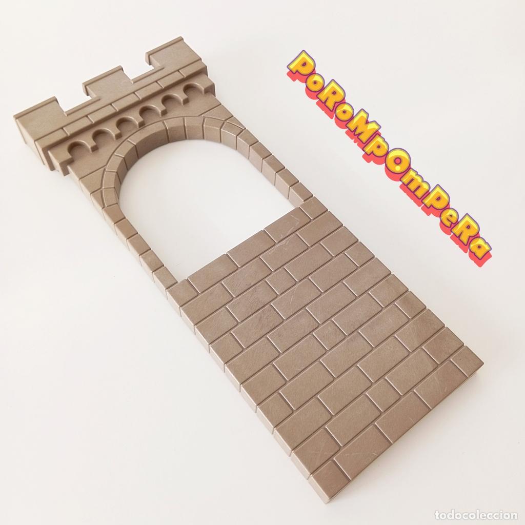 Playmobil: PLAYMOBIL muro con ventana torre 6002 despiece castillo medieval SYSTEM X
