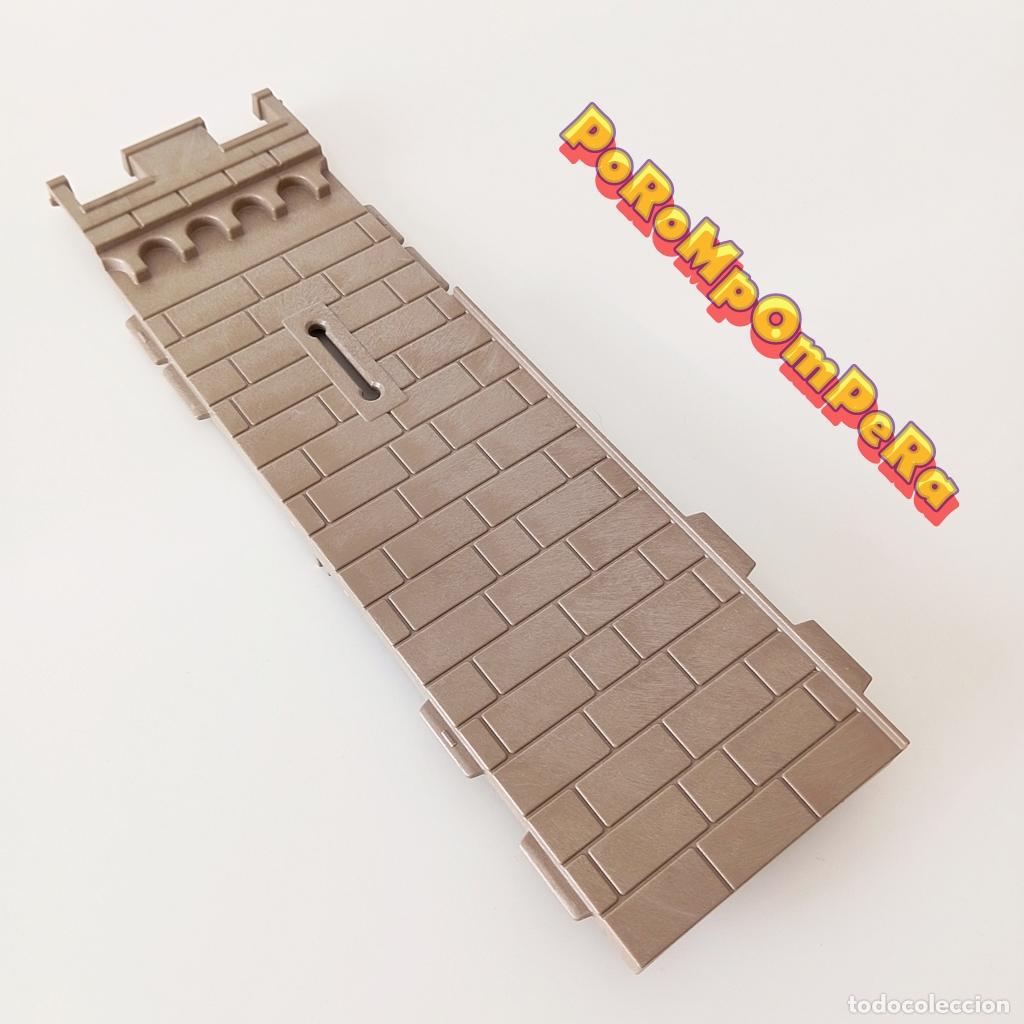 Playmobil: PLAYMOBIL muro con ventana saetera torre 6002 despiece castillo medieval SYSTEM X