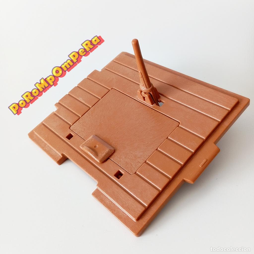Playmobil: PLAYMOBIL suelo tipo madera con trampilla torre 4865 4866 6002 7478 castillo medieval SYSTEM X