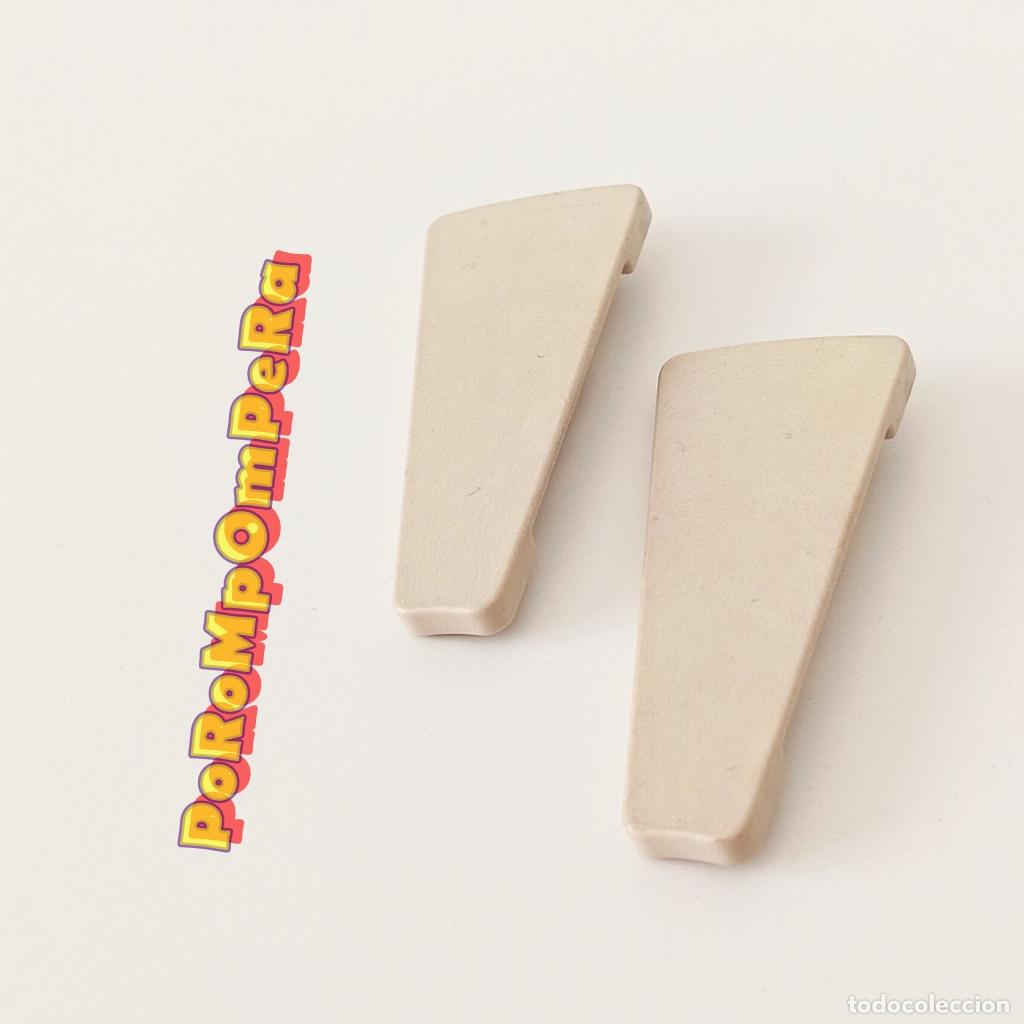 Playmobil: PLAYMOBIL lote x2 pelda&ntilde;o gris claro escalera caracol similar 4279 5027 5176 5182 5981 5302 5474 F1